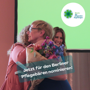 Jetzt für den Berliner Pflegebären nomnieren!